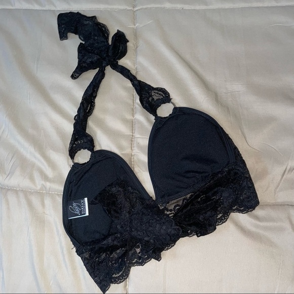 NWOT Dippin Daisy’s Black Sequin Bikini Top Size Large - Picture 4 of 6